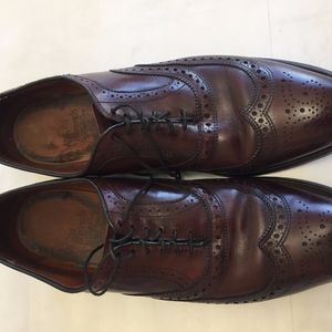 Men’s Allen Edmonds McAllister Wing Tip 12 B